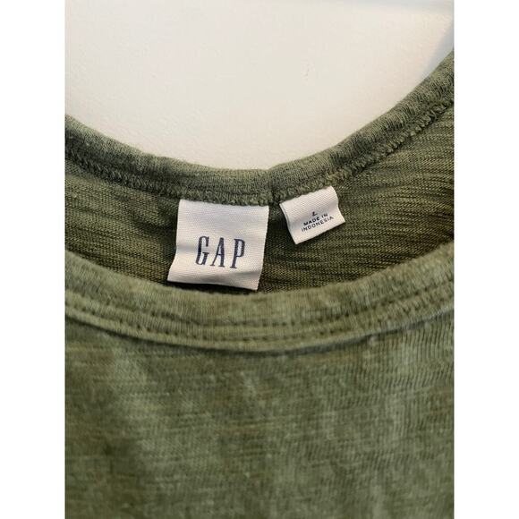 Gap Factory Sleeveless Tiered Midi Dress - Picture 4 of 6